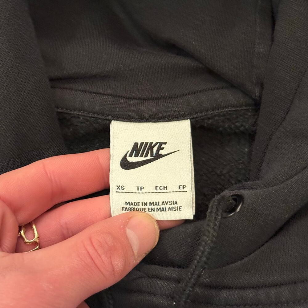 Nike Women's Center Swoosh Cropped Hoodie size XS - Picture 3 of 4